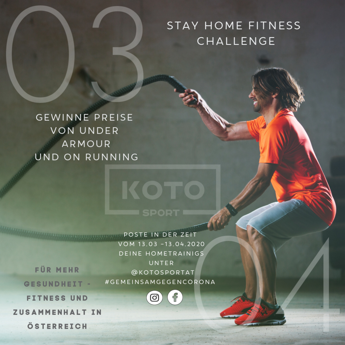 STAY HOME FITNESS CHALLENGE