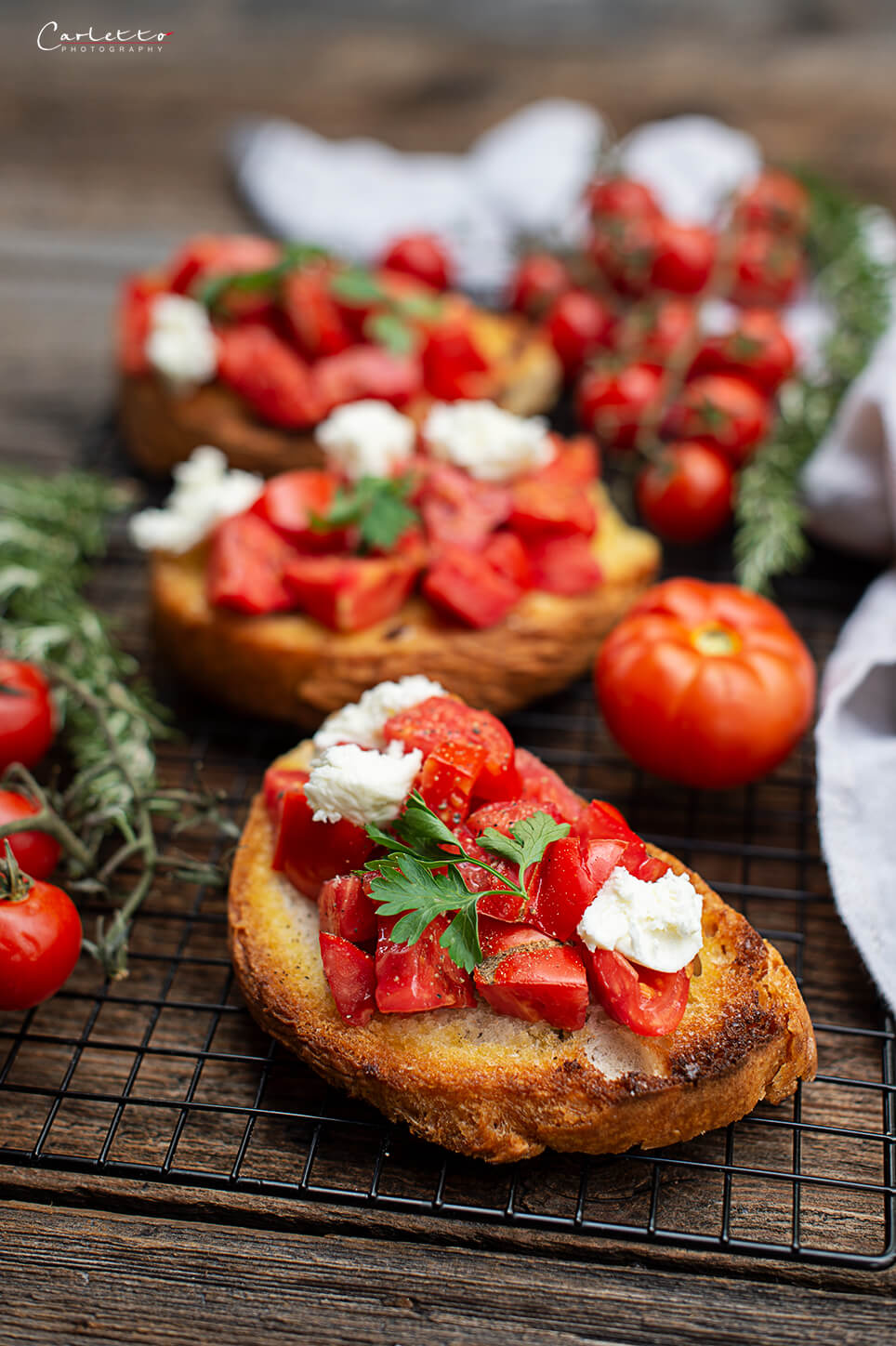 Klassische Tomatenbruschetta Kotosport Klassische Tomatenbruschetta Kotosport